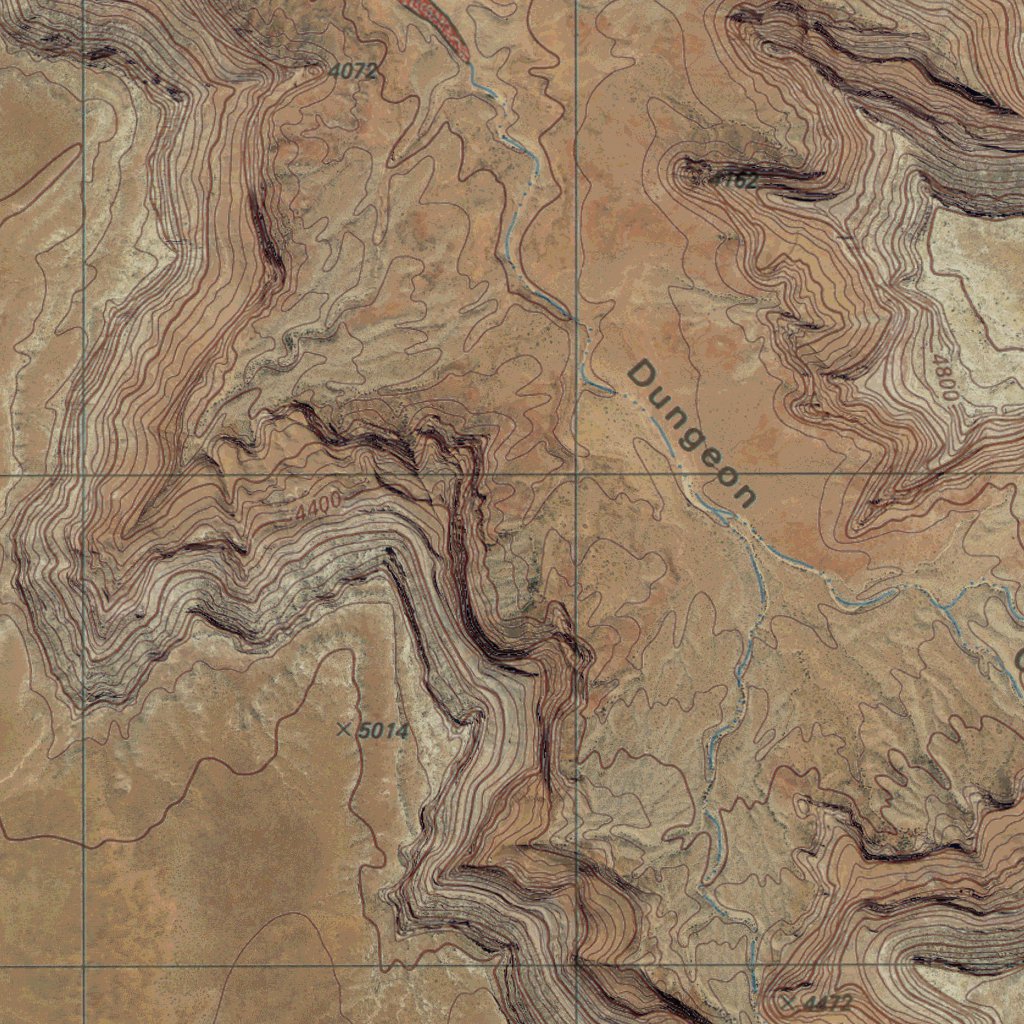 UT-AZ-GREGORY BUTTE: GeoChange 1976-2011 Map by Western Michigan ...