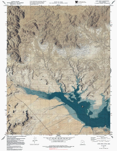 UT-AZ-LONE ROCK: GeoChange 1976-2011 Preview 1