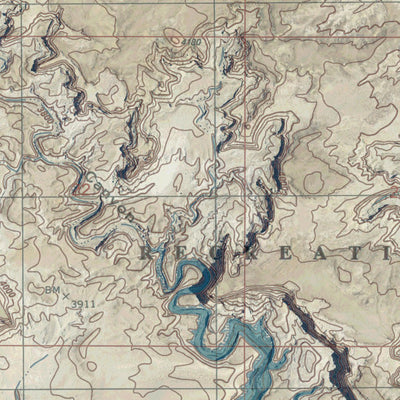 UT-AZ-LONE ROCK: GeoChange 1976-2011 Preview 2