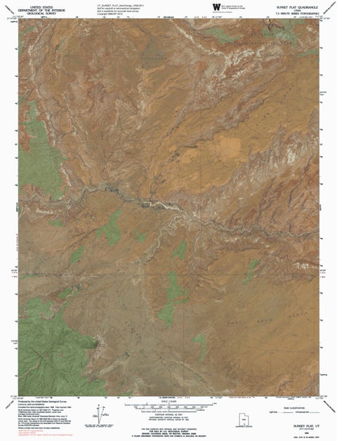UT-SUNSET FLAT: GeoChange 1958-2011 Preview 1