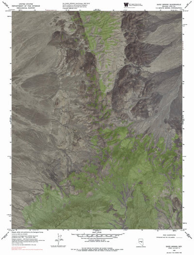 NV-SAND SPRING: GeoChange 1967-2010 Preview 1