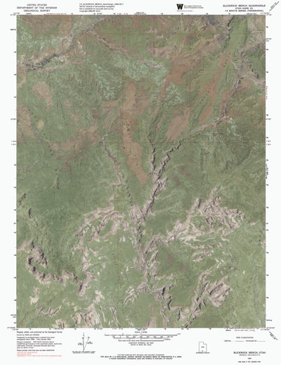 UT-SLICKROCK BENCH: GeoChange 1958-2011 Preview 1