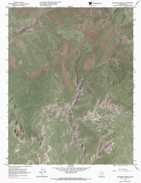 UT-SLICKROCK BENCH: GeoChange 1958-2011 Preview 1