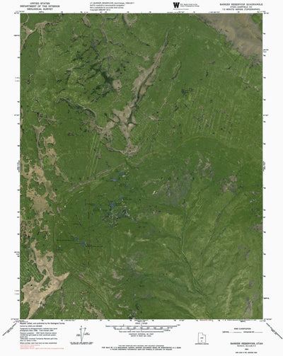 UT-BARKER RESERVOIR: GeoChange 1958-2011 Preview 1