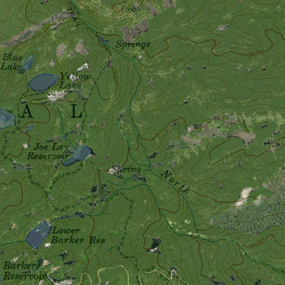 UT-BARKER RESERVOIR: GeoChange 1958-2011 Preview 2