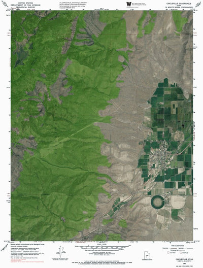 UT-CIRCLEVILLE: GeoChange 1965-2011 Preview 1