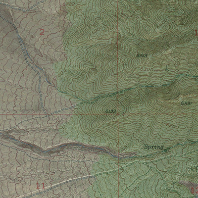 UT-CAVE CANYON: GeoChange 1953-2011 Preview 2