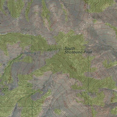 NV-SOUTH SHOSHONE PEAK: GeoChange 1983-2010 Preview 2