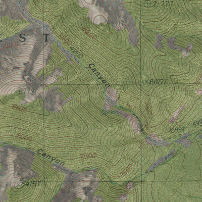 NV-SOUTH SHOSHONE PEAK: GeoChange 1983-2010 Preview 3
