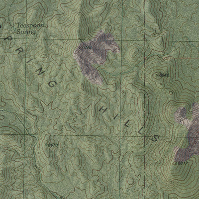 NV-HORSE SPRING HILLS: GeoChange 1962-2010 Preview 3