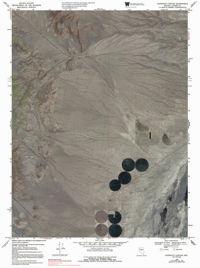 NV-GANDOLFO CANYON: GeoChange 1967-2010 Preview 1