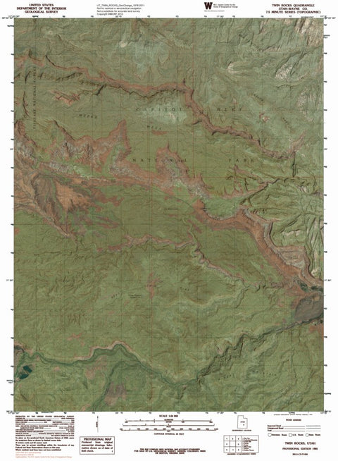 UT-TWIN ROCKS: GeoChange 1976-2011 Preview 1