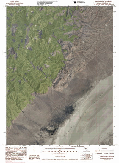 NV-TUNGSTEN MOUNTAIN: GeoChange 1964-2010 Preview 1