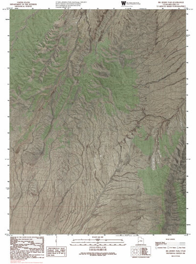 UT-BIG JENSEN PASS: GeoChange 1953-2011 Preview 1