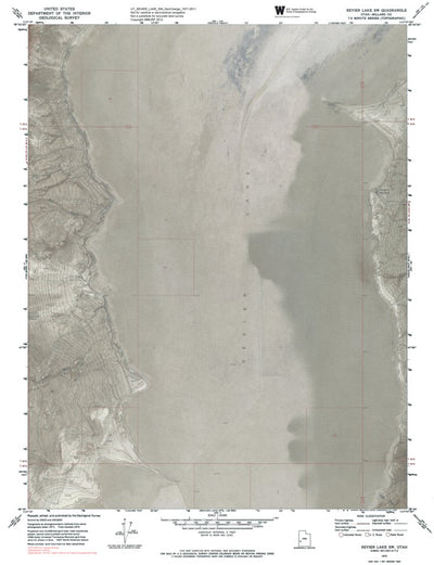 UT-SEVIER LAKE SW: GeoChange 1971-2011 Preview 1