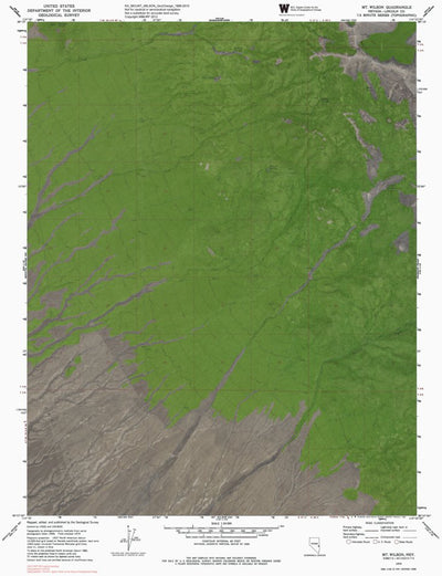 NV-MOUNT WILSON: GeoChange 1969-2010 Preview 1