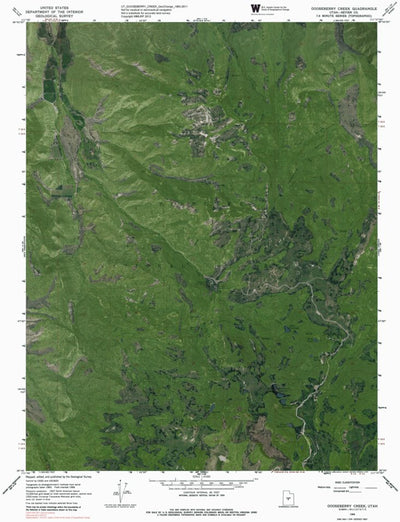 UT-GOOSEBERRY CREEK: GeoChange 1963-2011 Preview 1