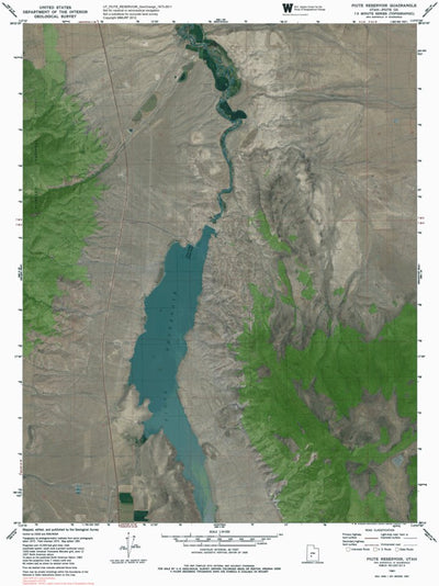 UT-PIUTE RESERVOIR: GeoChange 1973-2011 Preview 1