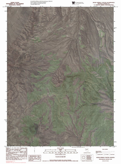 NV-WOOD SPRING CANYON: GeoChange 1958-2010 Preview 1