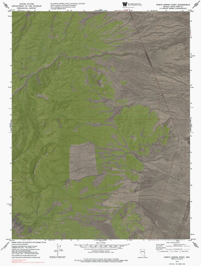 NV-NORTH SPRING POINT: GeoChange 1972-2010 Preview 1