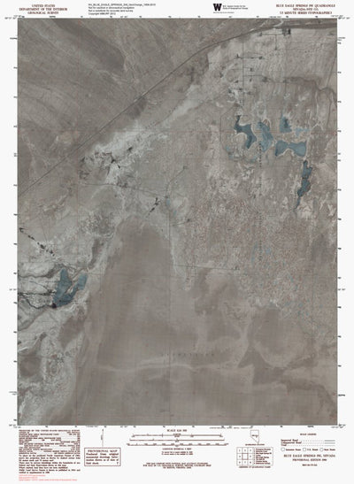 NV-BLUE EAGLE SPRINGS SW: GeoChange 1958-2010 Preview 1