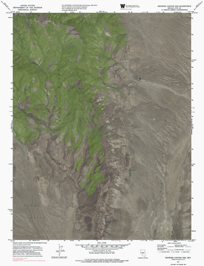 NV-GEORGES CANYON RIM: GeoChange 1967-2010 Preview 1