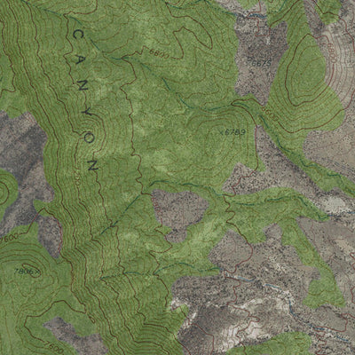 NV-GEORGES CANYON RIM: GeoChange 1967-2010 Preview 3