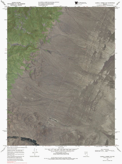 NV-CARROLL SUMMIT NE: GeoChange 1967-2010 Preview 1
