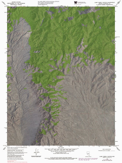 NV-CAMP CREEK CANYON: GeoChange 1967-2010 Preview 1