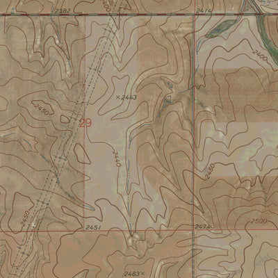 WA-STEAMBOAT ROCK SE: GeoChange 1967-2015 Preview 2