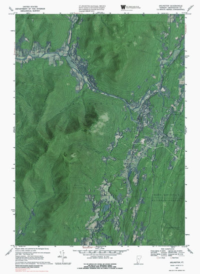 VT-ARLINGTON: GeoChange 1965-2014 Preview 1