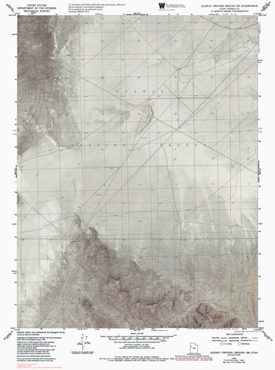 UT-DUGWAY PROVING GROUND SW: GeoChange 1953-2011 Preview 1