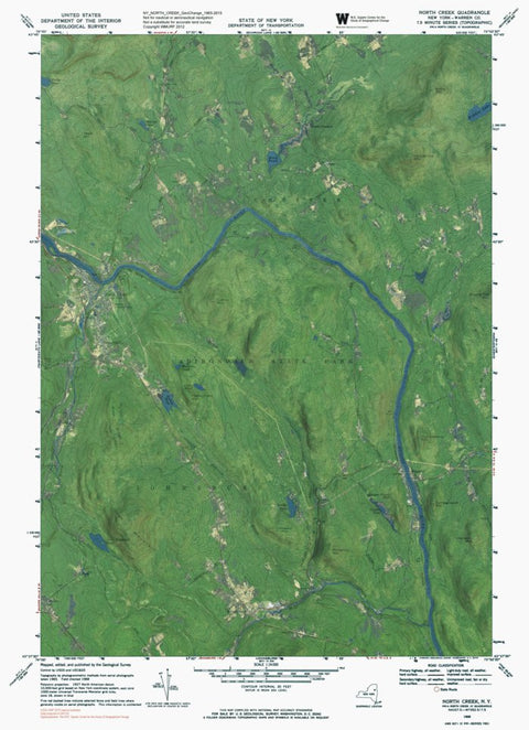 NY-NORTH CREEK: GeoChange 1965-2015 Preview 1