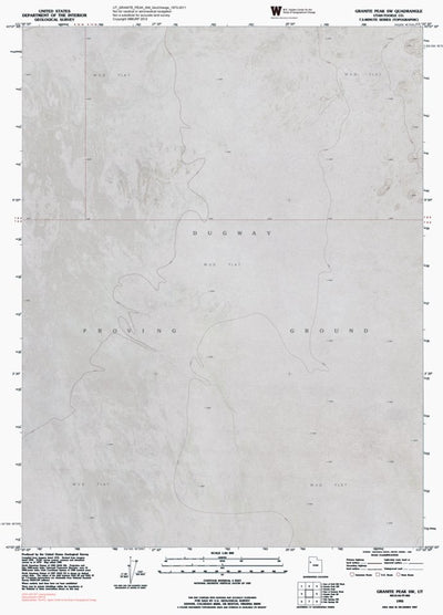 UT-GRANITE PEAK SW: GeoChange 1973-2011 Preview 1