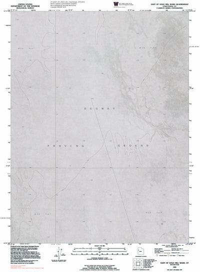 UT-EAST OF GOLD HILL: GeoChange 1973-2010 Preview 1
