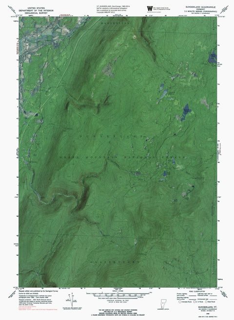 VT-SUNDERLAND: GeoChange 1965-2014 Preview 1