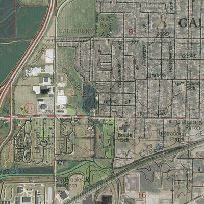 IL-GALESBURG WEST: GeoChange 1975-2012 Preview 3