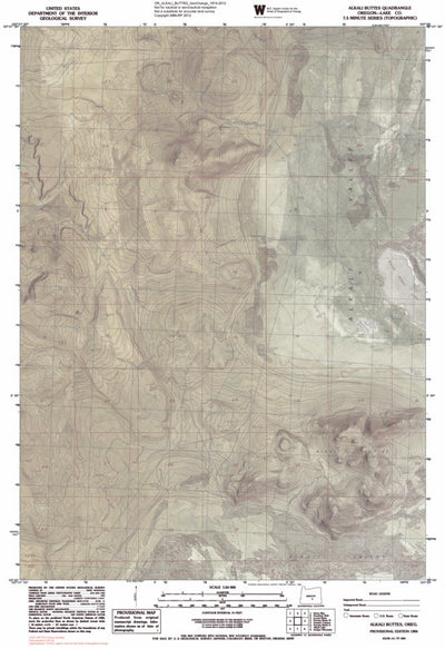 OR-ALKALI BUTTES: GeoChange 1974-2012 Preview 1