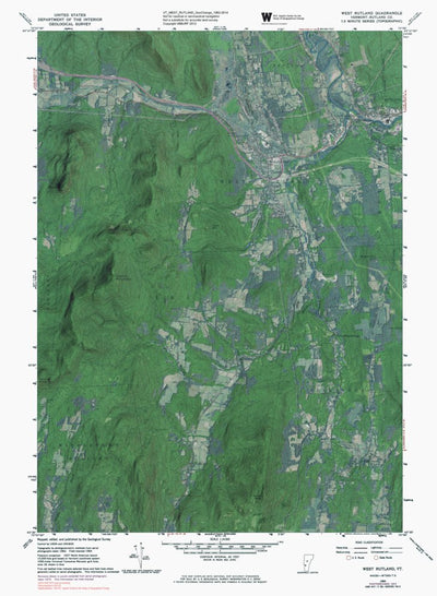 VT-WEST RUTLAND: GeoChange 1962-2014 Preview 1