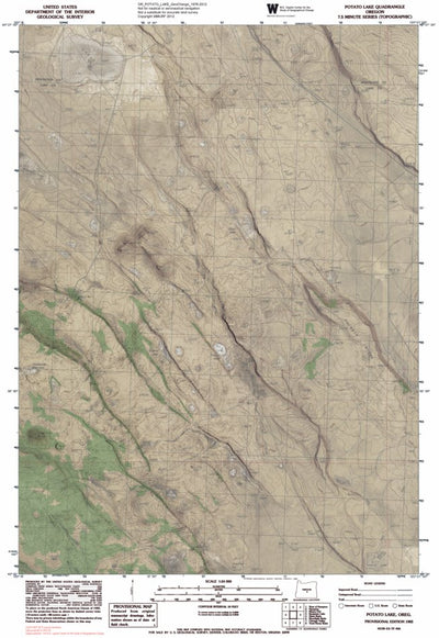 OR-POTATO LAKE: GeoChange 1976-2012 Preview 1