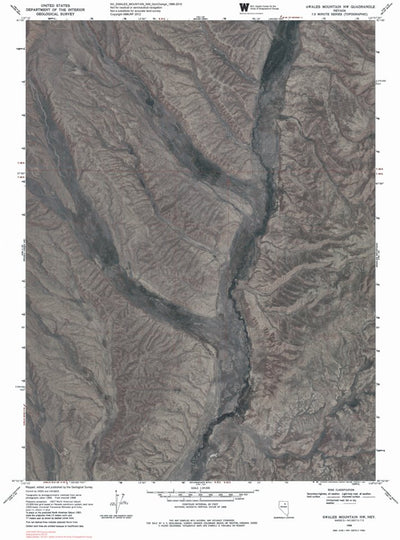 NV-SWALES MOUNTAIN NW: GeoChange 1966-2010 Preview 1