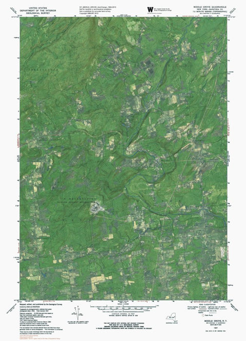 NY-MIDDLE GROVE: GeoChange 1964-2015 Preview 1