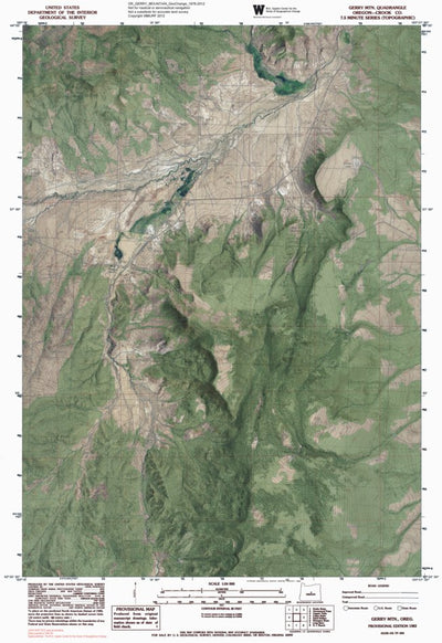 OR-GERRY MOUNTAIN: GeoChange 1976-2012 Preview 1