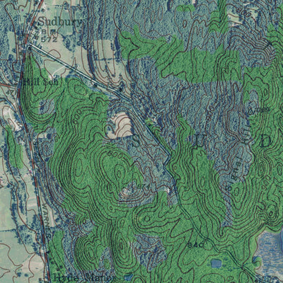 VT-SUDBURY: GeoChange 1946-2014 Preview 3
