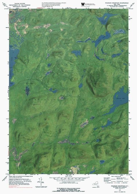 NY-PHARAOH MOUNTAIN: GeoChange 1970-2015 Preview 1