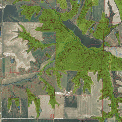 IL-BUSHNELL EAST: GeoChange 1973-2012 Preview 2