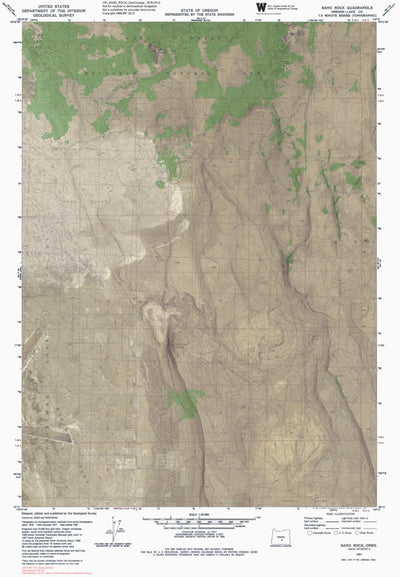 OR-SAND ROCK: GeoChange 1976-2012 Preview 1
