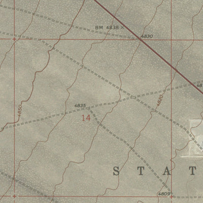 ID-CIRCULAR BUTTE NW: GeoChange 1967-2013 Preview 3