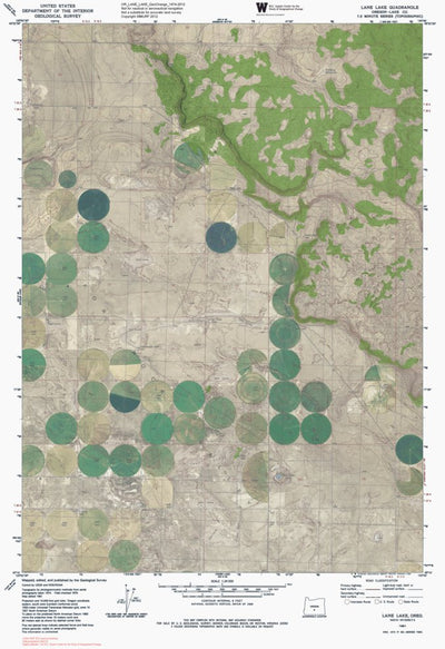 OR-LANE LAKE: GeoChange 1974-2012 Preview 1