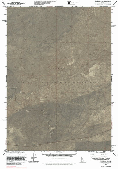 ID-CIRCULAR BUTTE 3 SE: GeoChange 1971-2013 Preview 1